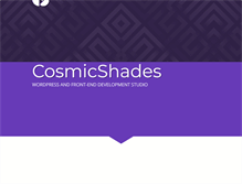 Tablet Screenshot of cosmicshades.com